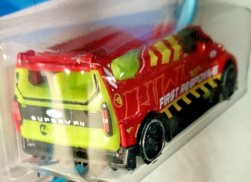 Hot Wheels Ford Performance Supervan 4 Red HW First Response Treasure Hunt - Picture 5 of 8