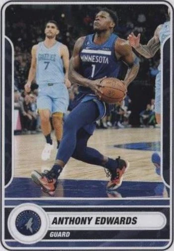 2023-24 Panini Sticker & Card Collection - Anthony Edwards #390