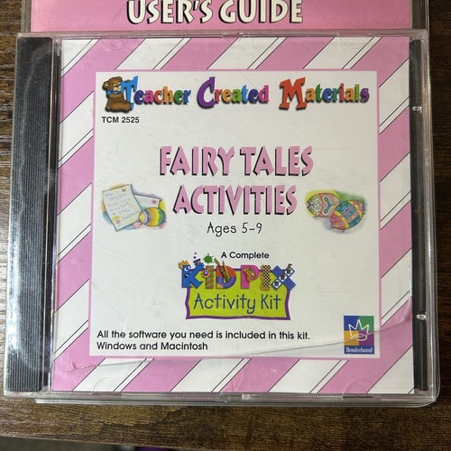 Fairy Tales Activities Ages 5-9 A Complete Activity Kit CD ROM New Case Cracked - Picture 2 of 5