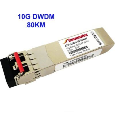 80km 10GBase-DWDM SFP+ Transceiver for Fortinet Fortigate 100F (FG-100F)