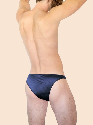 Mens Satin Bikini Briefs Panties S to 3XL Silky Sexy Mens Underwear Multi Pack - Picture 52 of 54