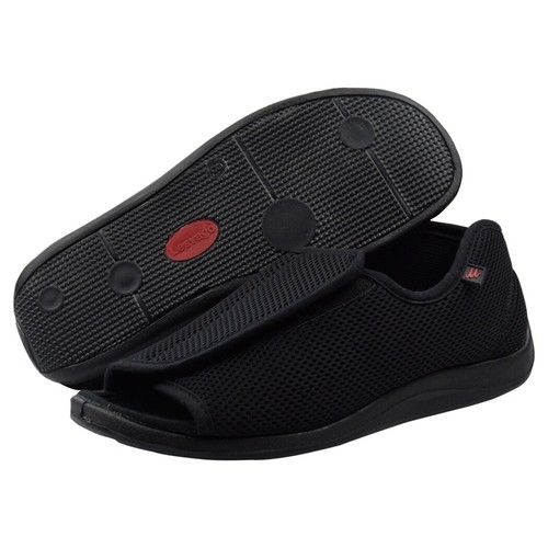 Mens Diabetic Slippers Extra Wide Adjustable Swollen Feet Edema Comfort Sandals - Bild 3 von 9