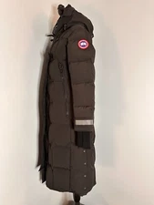 NEW Canada Goose Elmwood Parka, Size M, Black, Reflective Trim, Warm, Winter