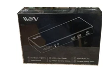 USB 3.0 Docking Station IVIIN Universal Dual Monitor 4K HDMI 5K D6902 - Black