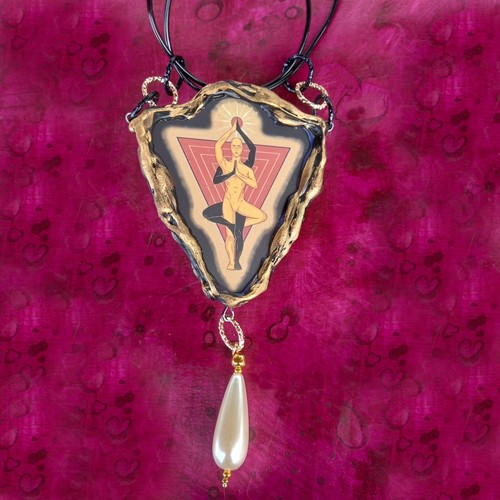 Prayer Talisman Protection Amulet Pendant Necklace Meditation Yoga Spiritual Bid - Picture 3 of 24