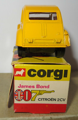 ミニカー Corgi James Bond 007 2CV Citroen CORGI MADE IN BRITAIN 1981 CITROEN 2CV 6 JAMES BOND 007 3 inches 1