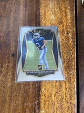 2020 Select Football Premier Level Rookie RC #175 Rodrigo Blankenship Colts