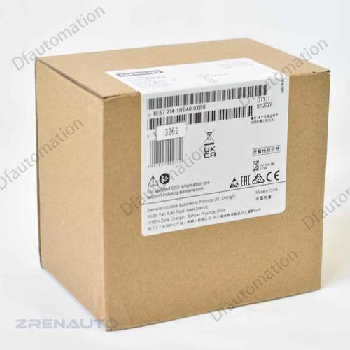 CPU SIEMENS SIMATIC S7-1200 1214C 6ES7214-1HG40-0XB0 6ES7 214-1HG40-0XB0 nuova sede - Foto 1 di 3