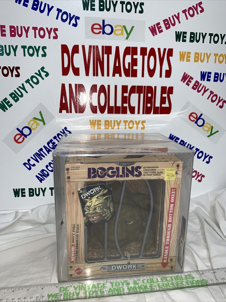 Vintage 1987 Mattel DWORK BOGLIN, Series 1 Large , with Hang Tag