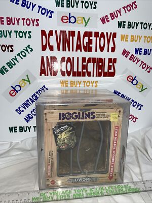 Vintage 1987 Mattel DWORK BOGLIN, Series 1 Large , with Hang Tag