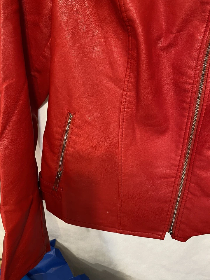 Womens A.N.A. Imitation Lahr(looks/feels real) Jacket SzLg Pre-owned(checkPics) - Imagem 2 de 4