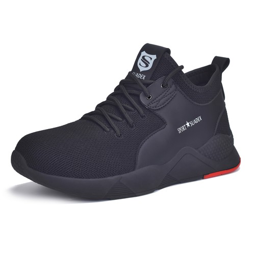 SUYSTEX Mens Work Sneaker Walking Indestructible Steel Toe Safety Shoes Hiking - Picture 33 of 38