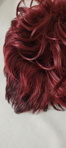 Fixie Burgandy Short Wig - BOBBI BOSS Premium Synthetic M357 BRAXTON *NEW* - Picture 2 of 8