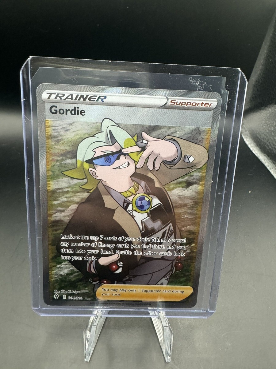 Gordie 201/203 Evolving Skies Full Art Pokémon Pokemon Card English Near  Mint