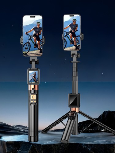 RK-X40C Magnetic Selfie Monitor Screen Tripod Phone Gear Camera Phone ProjectiGr - Photo 10 sur 10