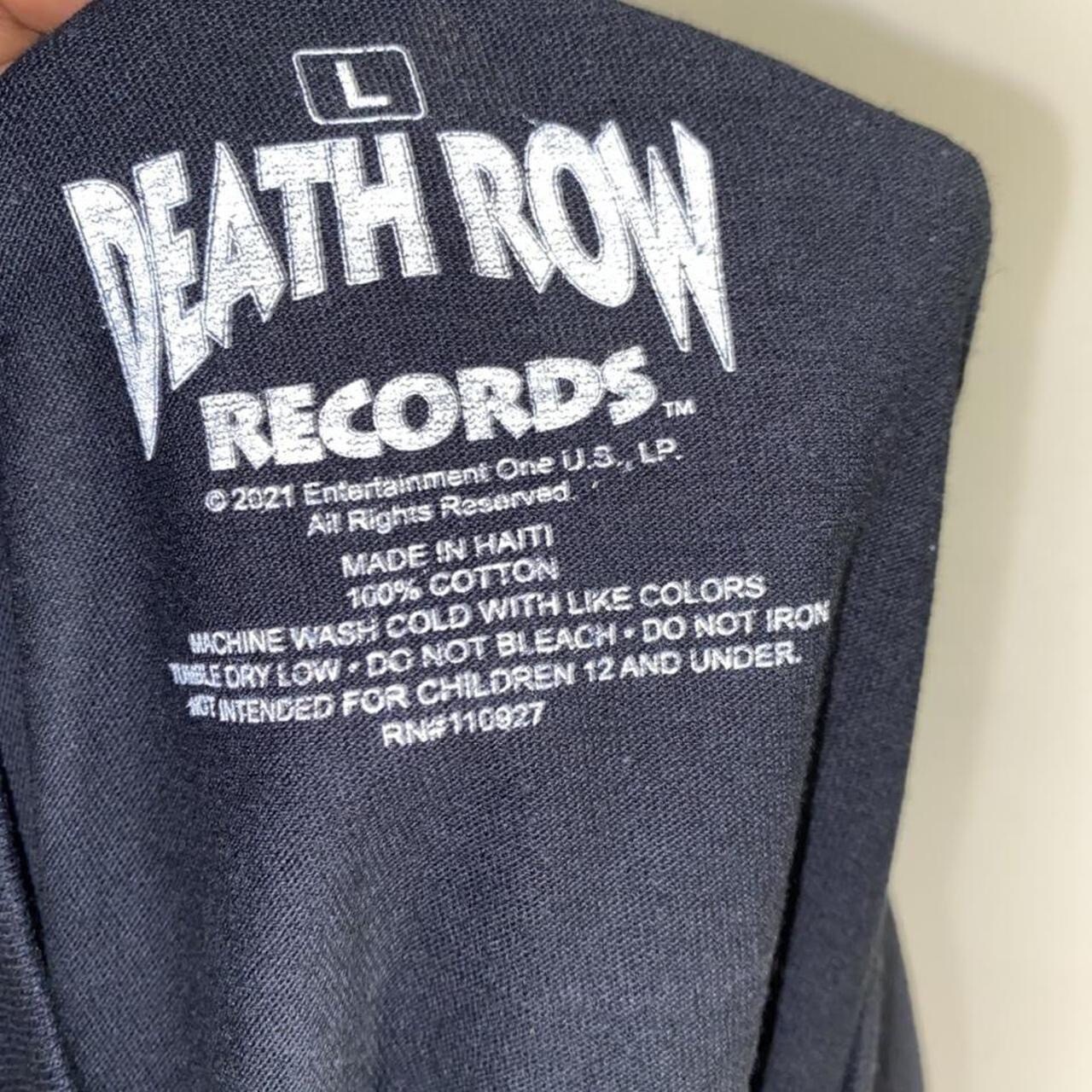 FILA T shirt uomo nuova braccio della morte mattoni stampa grafica parete nero rosso grande