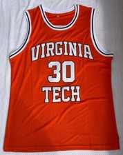 Dell Curry Virginia Tech 30 Jersey