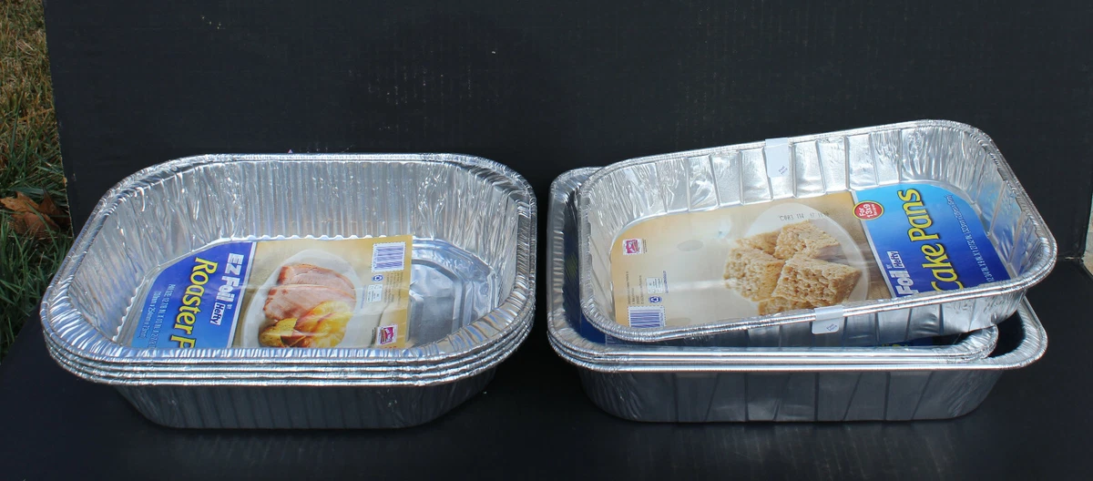Foil casserole pans top