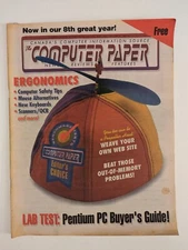 Vintage Magazine Computer Paper Computer Info Resource May 1995 