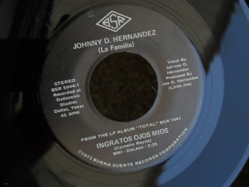 Z24 BSR 5044 TEJANO LA FAMILIA JOHNNY HERNANDEZ INGRATOS OJOS MIOS MORIR SONANDO - Picture 3 of 7