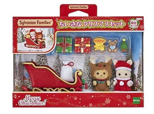 Coffret noel sylvanian, figurines