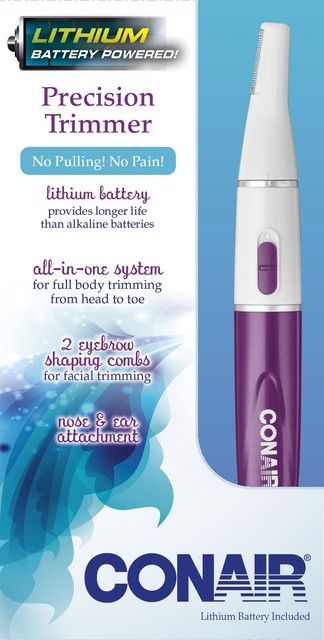 Conair Ladie's Lithium Ion Personal Trimmer Model Llt2 - User manual