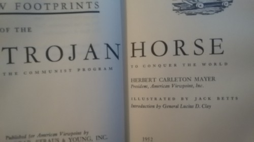 new footprints of the trojan horse book communist program to conquer the world - 第 10/10 張圖片