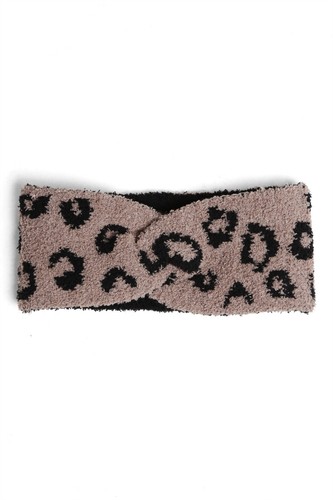ComfyLuxe Leopard Pattern Twist Knot Headbands - Picture 5 of 7