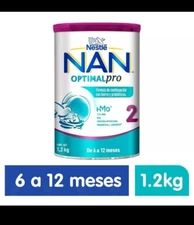 INFANT FORMULA NAN 2 OPTIMAL-PRO 6-12 MONTHS 2.6lb/1200g Exp:11/30/26