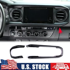 Central Console Dashboard Panel Frame Cover Trim Fit For Toyota Tacoma 2016-2022