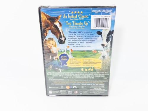 Charlotte's Web Full Screen Edition DVD Factory Sealed, New - Imagen 2 de 2