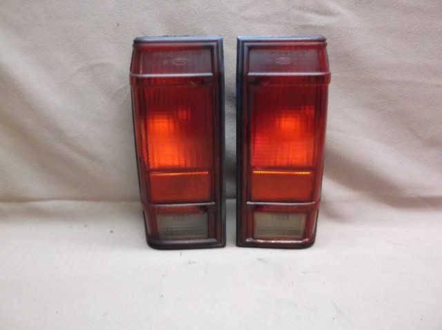 1983 - 1988 FORD RANGER BRONCO II PAIR TAILLIGHTS, GOOD LENSES, GOOD