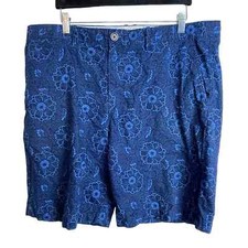 Penguin by Munsingwear Hybrid Blue Floral 9" Inseam Board Shorts Size 38