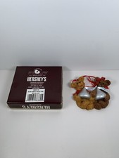 Kurt Adler Christmas Ornament HERSHEY  S KISSES Bears Handcrafted Licensed 2001