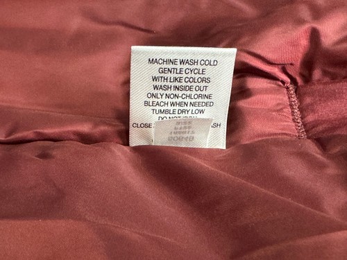 Garnet Hill Tunika gefütterte Weste Damen M gebraucht, in einwandfreiem Zustand durchgehender Reißverschluss ärmellos isoliert Parka - Bild 9 von 22