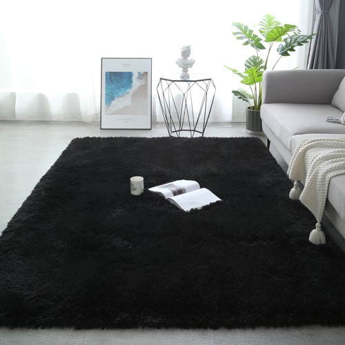 Large Shaggy Rugs Anti Slip Soft Fluffy Rug Living Room Bedroom Thick Carpet - Picture 47 of 67