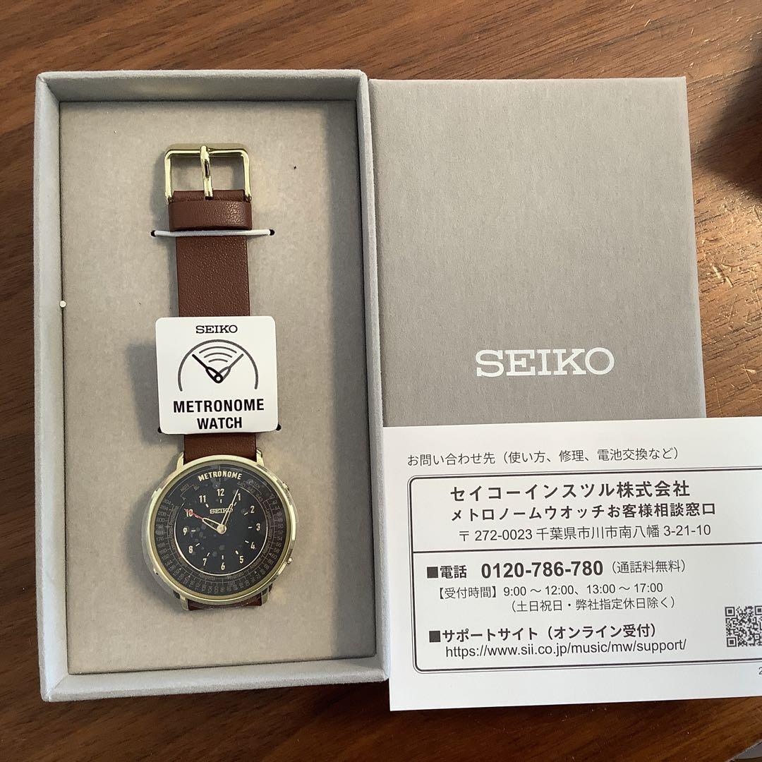 SEIKO METRONOME WATCH SMW006A やさし メトロノームウォッチ SEIKO METRONOME WATCH SMW006A やさし メトロノームウォッチ