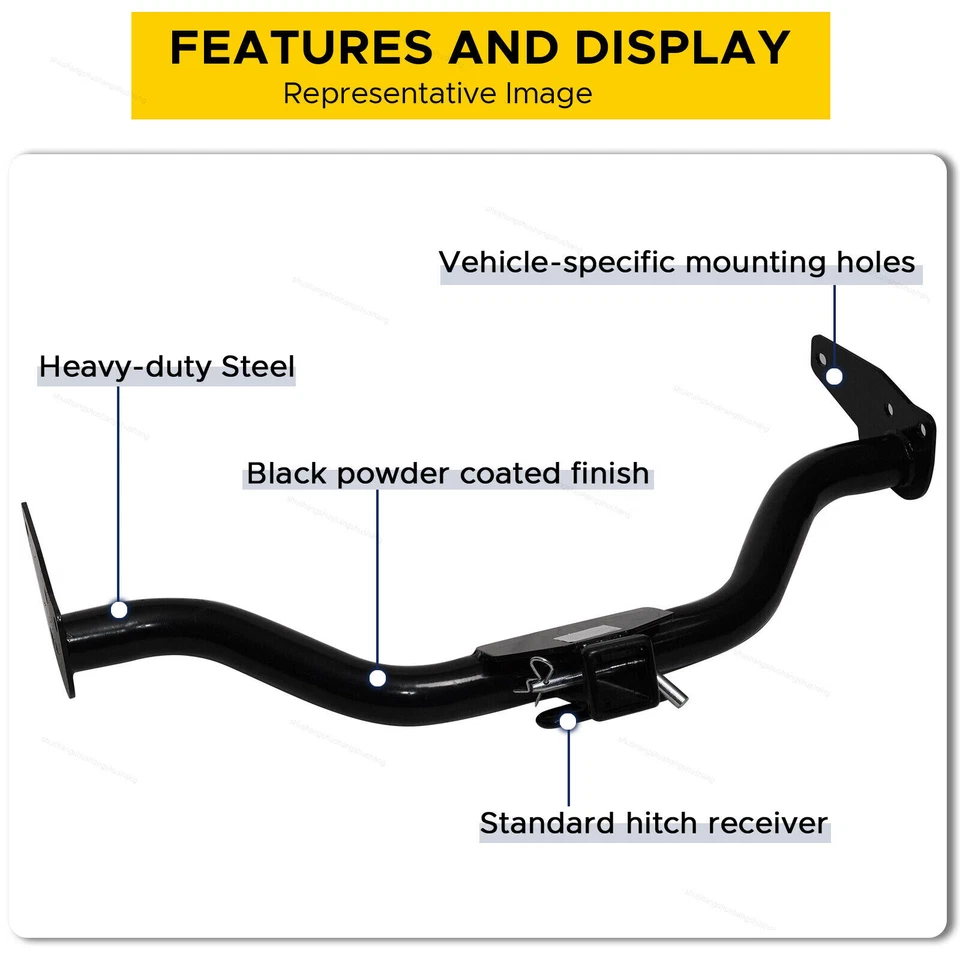 Fits 2005-15 Nissan Xterra Class 3 2" Trailer Hitch Receiver Rear Bumper Towing Foto 2 de 4