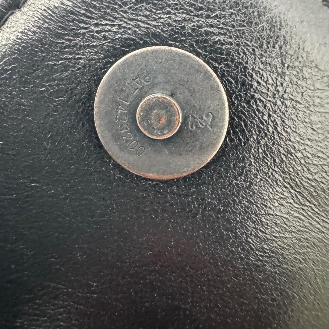 Borsa pochette Yves Saint Laurent s borsa marsupio pelle nera logo YSL punto V