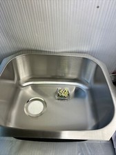 PROFLO, MISENO 17-1/2  Stainless Steel Single Bowl Undermount Sink PFUC304A