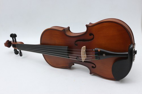 5 String Violin 4/4 Violin Maple Spruce Hand Made free Violin Case and Bow Ebony - Picture 7 of 10