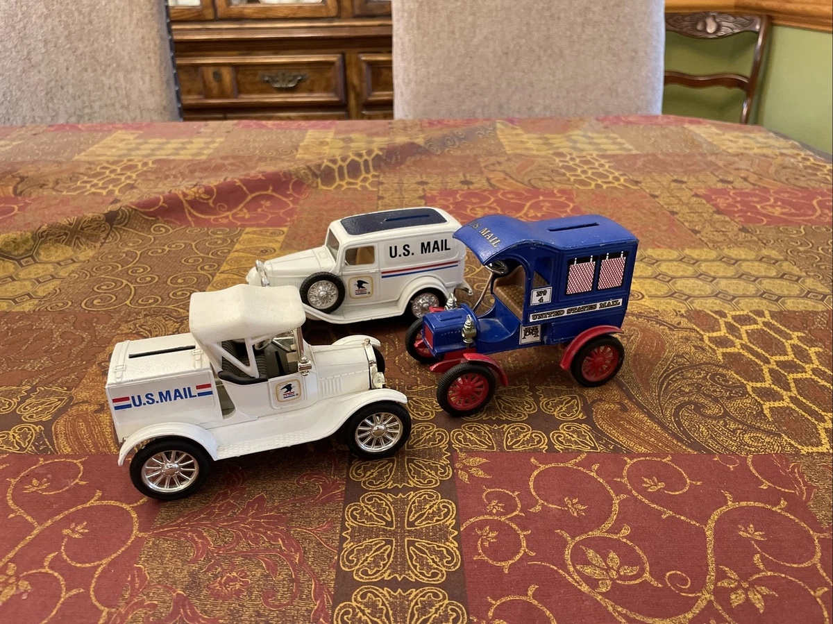 Ertl US Mail Limited Ed. Diecast Car Banks 3