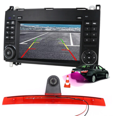 Navigation 7''Autoradio GPS carplayer+Rückfahrkamera Für Mercedes Benz Vito W639