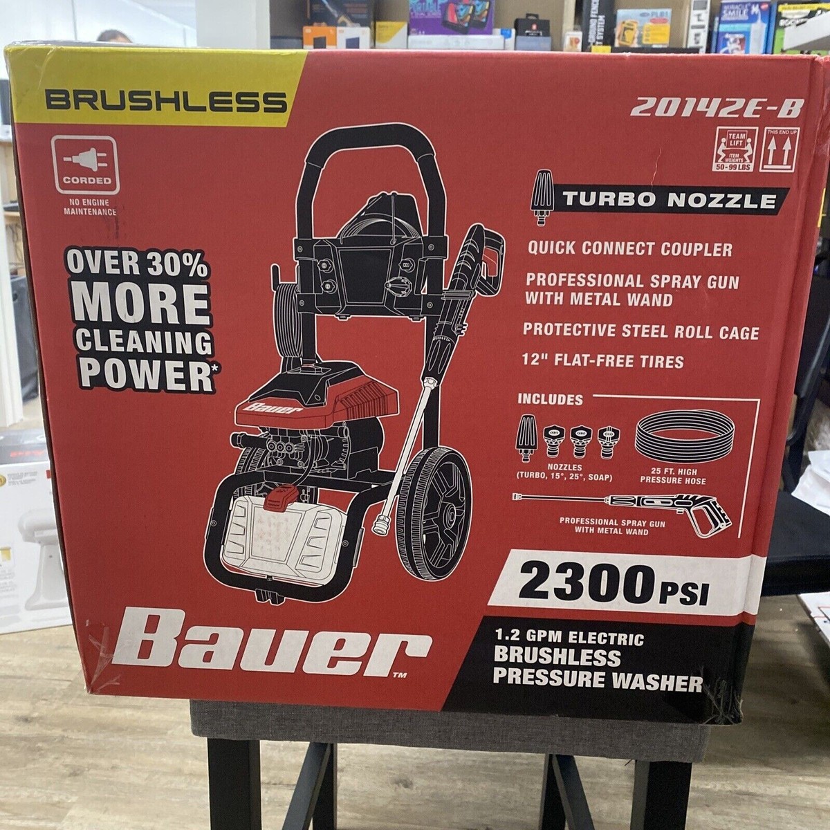 Bauer 1.2 2300psi GPM Electric Brushless Max Performance Pressure