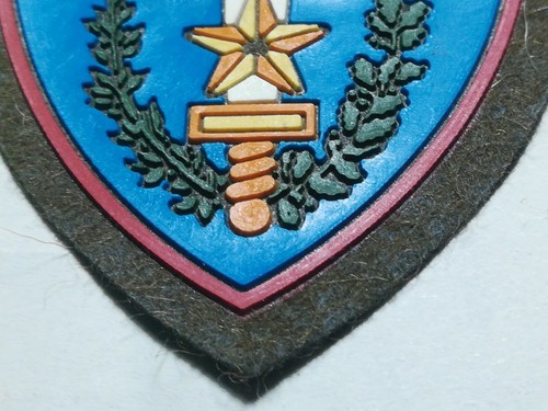 SCUDETTO DA BRACCIO TOPPA PATCH CENTRO SPORTIVO ESERCITO ITALIANO Orig.100% - Foto 6 di 12