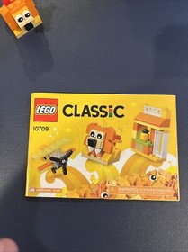 LEGO Classic 10709 Orange Creativity Box - 100% Complete w/Instructions