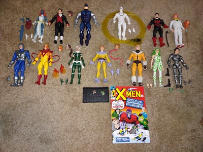 Marvel Legends X-Men Villains Lot Mystique Pyro Brotherhood Mastermind READ