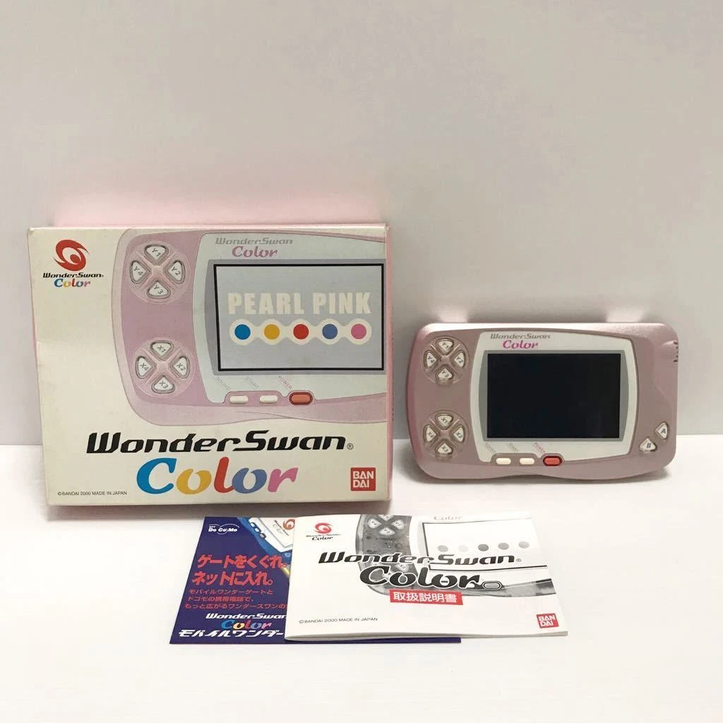 Игровые приставки Bandai WonderSwan Color Pink - огромный выбор по