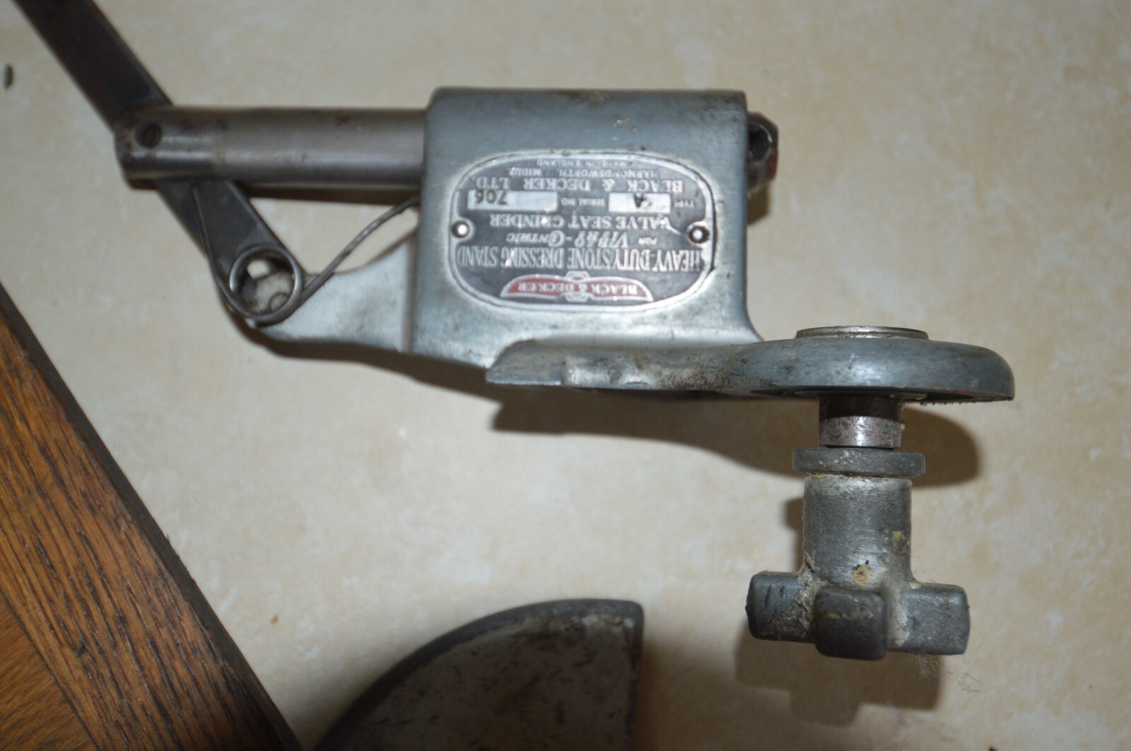 BLACK DECKER VIBRO CENTRIC VALVE SEAT GRINDER KIT STONE DRESSER PILOTS