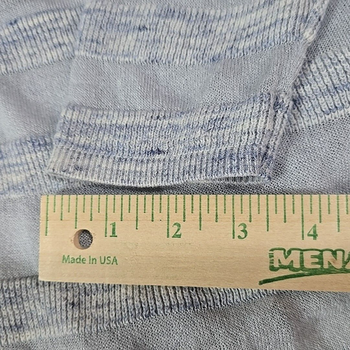 Suéter túnica tejido transparente asimétrico Chicos 2 talla Lg Y2K brillo Lagenlook hada - Imagen 5 de 13